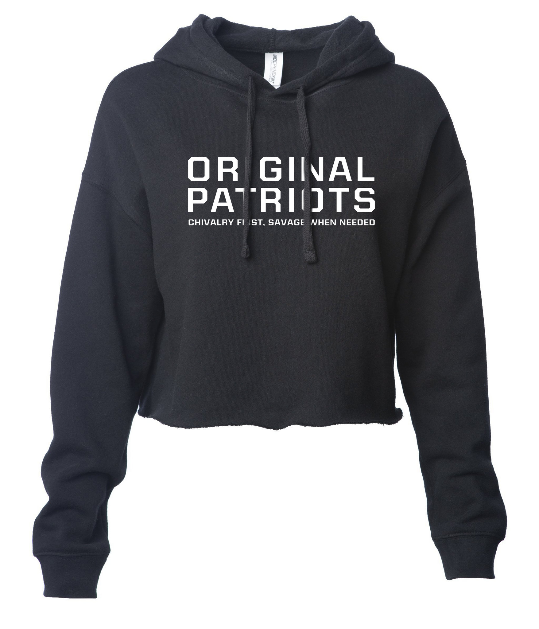 Patriots crop top top hoodie