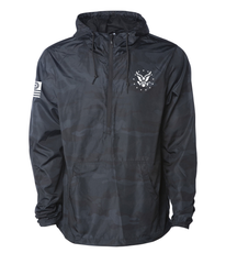Eagle Symbol Breaker (Half-zip) - Black
